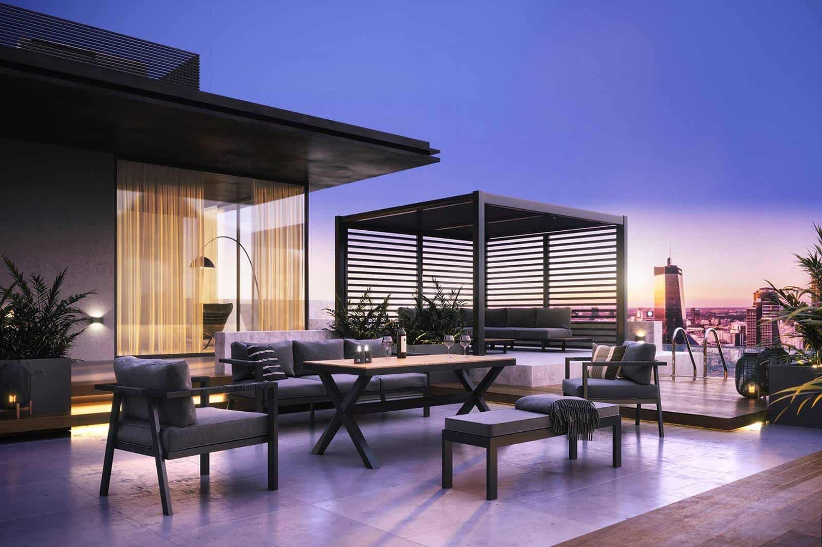 Komplet balkonowy – wybierz wygodne meble wypoczynkowe